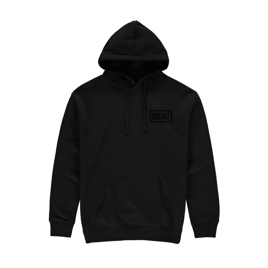Rocket Blackout Hoodie - Black