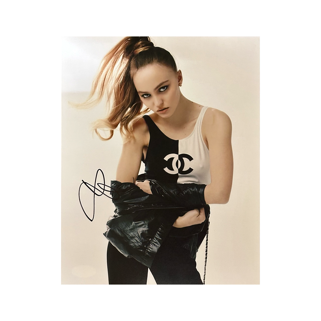 LilyRose Depp Signed 10x8 Image The Fan Cave Memorabilia