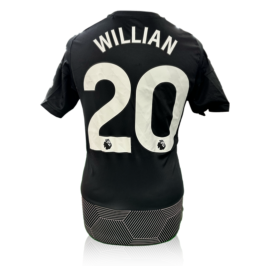 Willian Match Worn Fulham Shirt