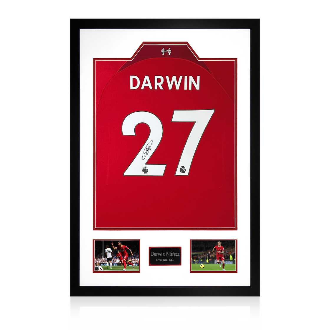 Darwin Núñez Signed Liverpool Premium Frame