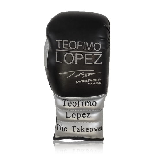 Teofimo Lopez Signed Glove
