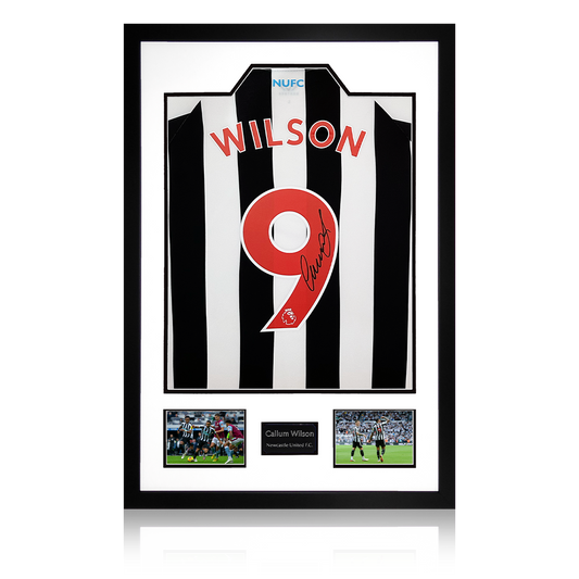 Callum Wilson Signed Newcastle United 22-23 Shirt Display
