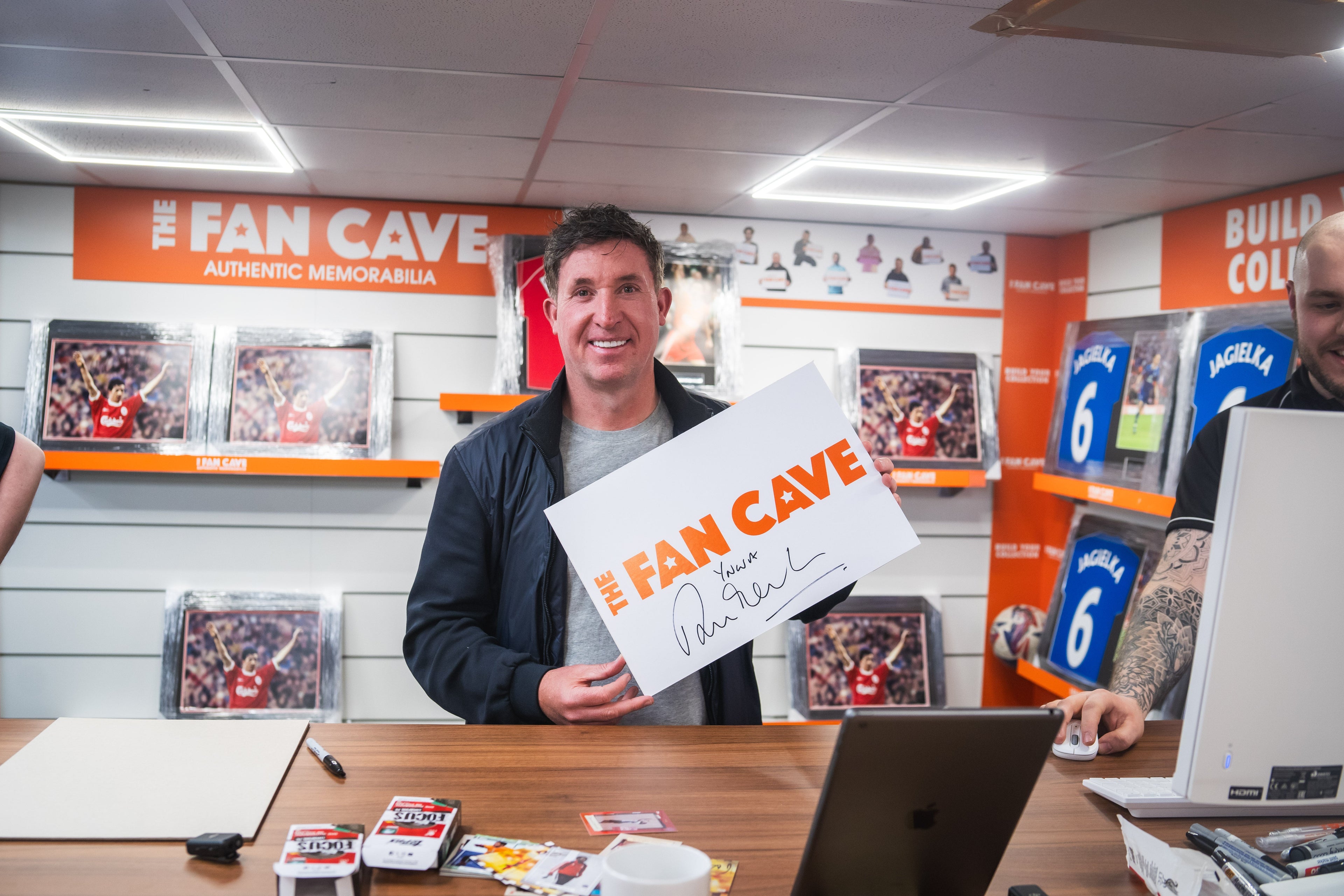 Inside Our Exclusive Private Signing with Robbie Fowler