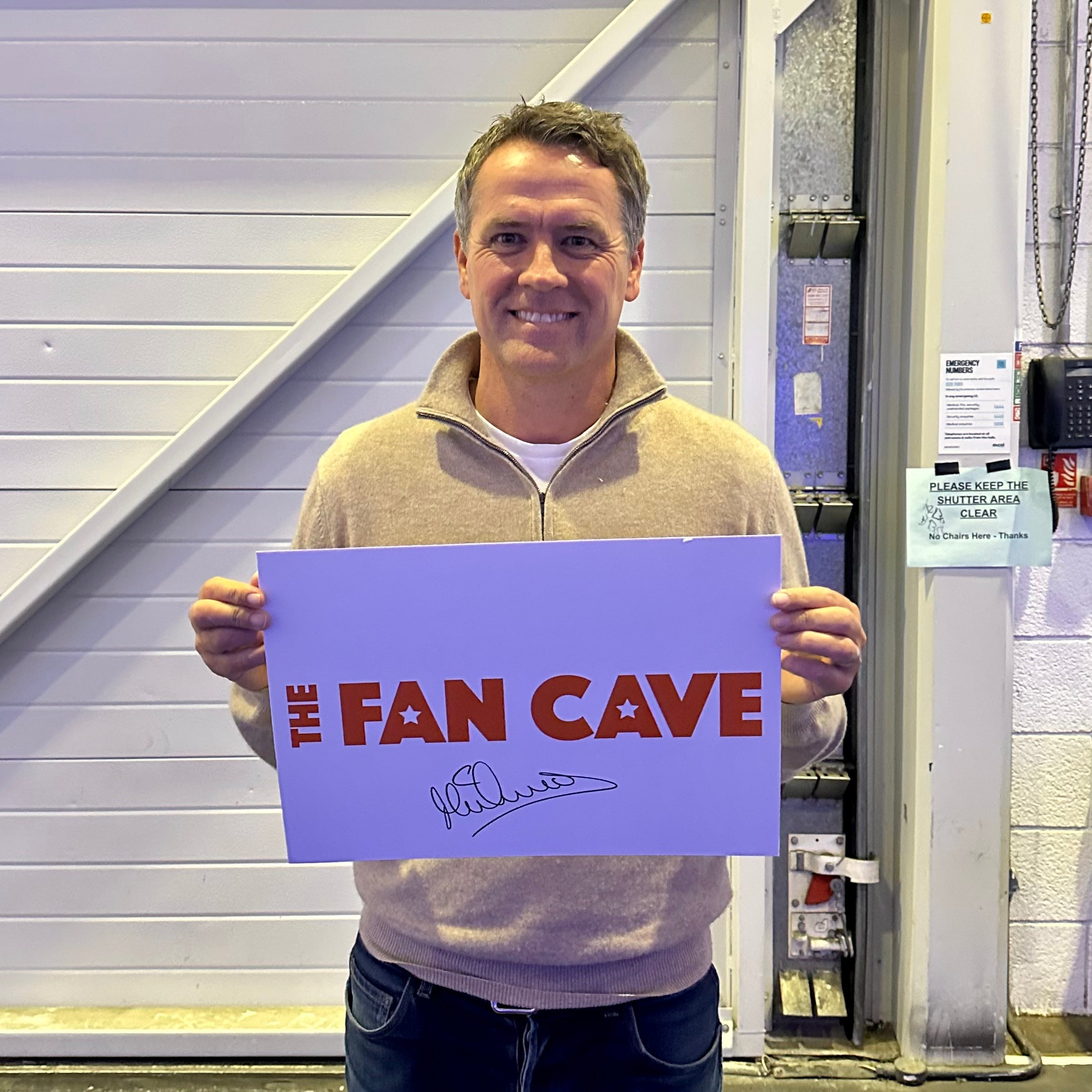 Inside Our Exclusive Private Signing with Michael Owen