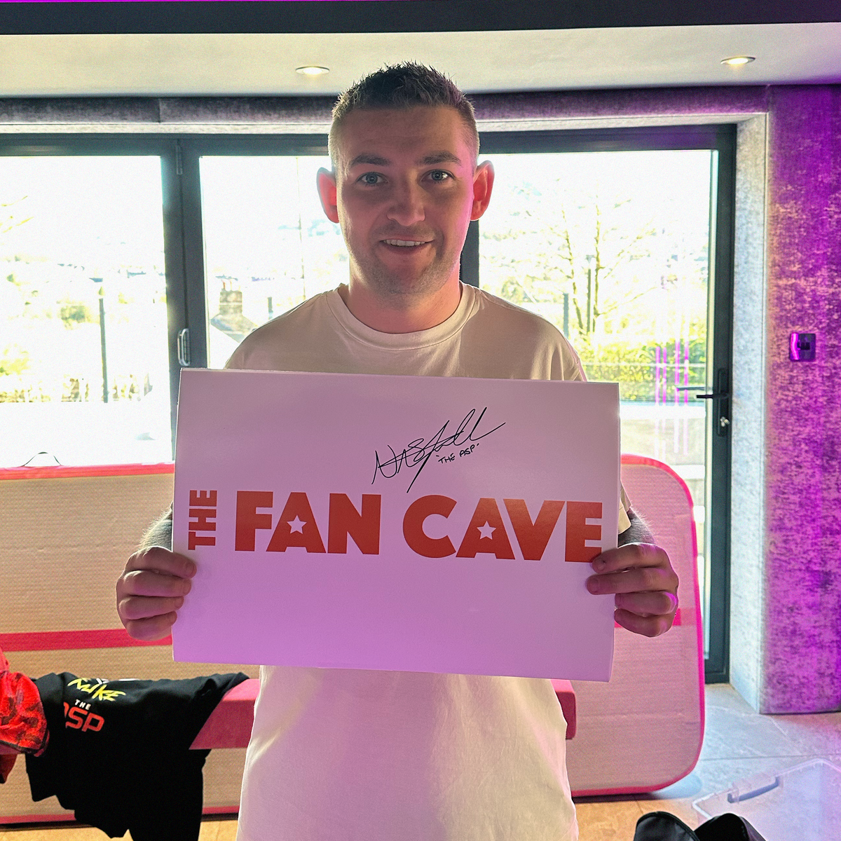 Nathan Rustay Nathan Aspinall Signs With The Fan Cave! – The Fan Cave Memorabilia