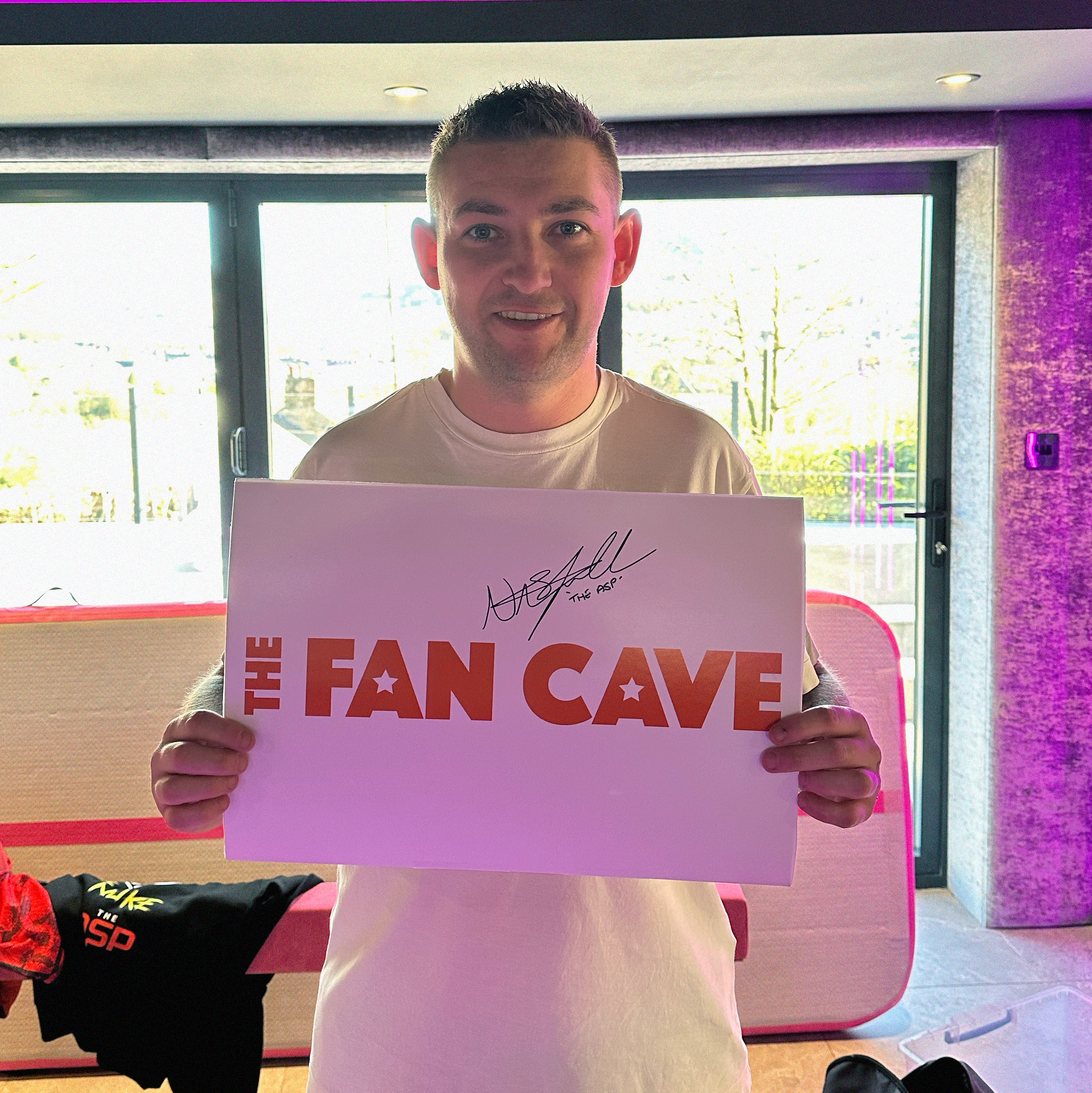 Nathan Aspinall Signs With The Fan Cave!