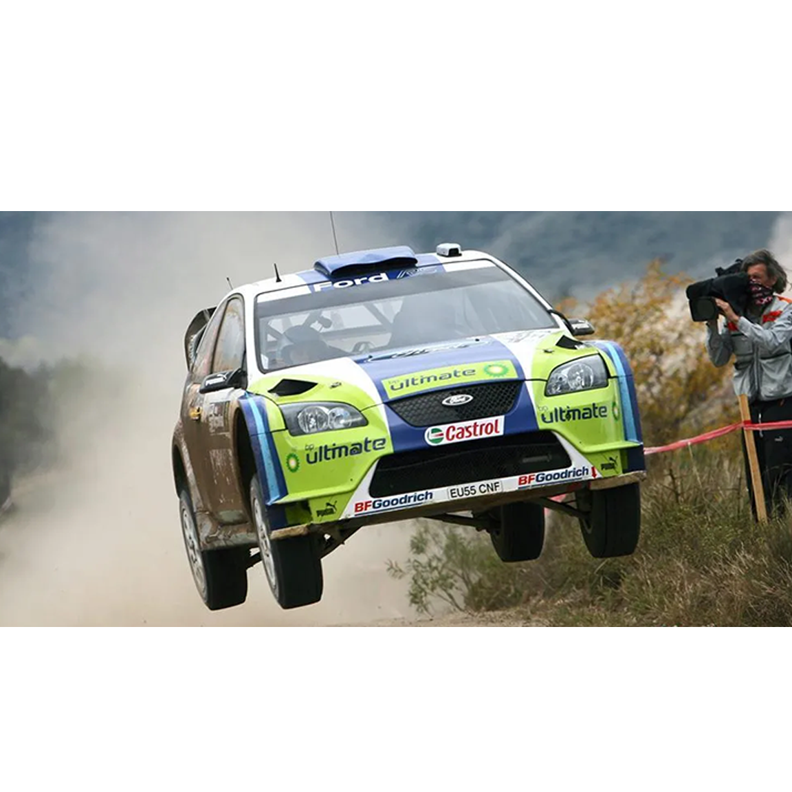 Ford Focus WRC Rally Used Signed Front Bumper 2006