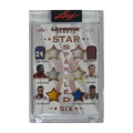 Leaf Star Spangled Six Kobe Bryant, Lebron James, Julius Erving, Larry Bird, Stephen Curry & Giannis Antetokounmpo 1/25