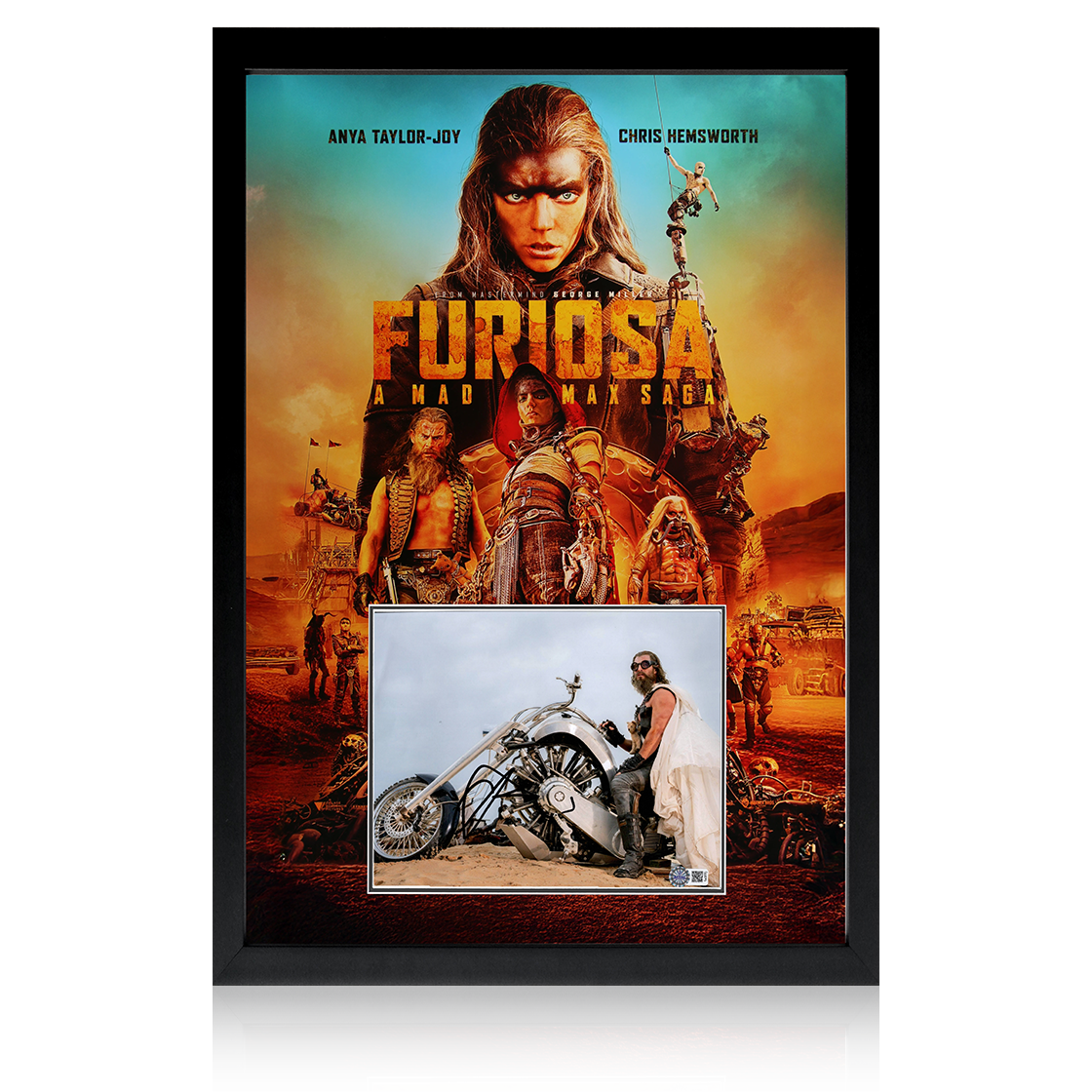 Chris Hemsworth Signed Furiosa - A Mad Max Saga Image Iconic Frame (AFTAL Authentication)