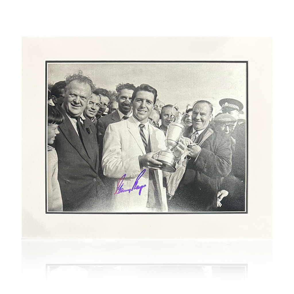 Gary Player Signed 16x12 Image Deluxe Mount