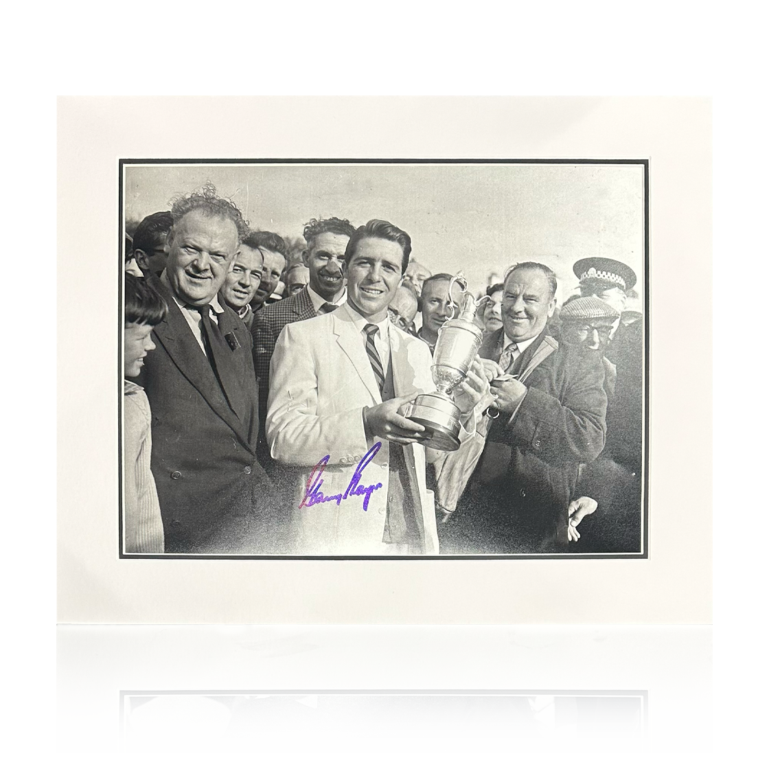 Gary Player Signed 16x12 Image Deluxe Mount