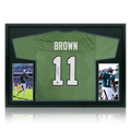 A.J. Brown Signed Philadelphia Eagles Jersey Ultra Premium Frame (Beckett)