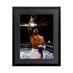 Anthony Joshua Signed 16x12 Image Deluxe Mount Frame