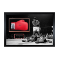 Muhammad Ali Signed Everlast Glove Iconic Frame (OA)