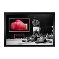 Muhammad Ali Signed Everlast Glove Iconic Frame (OA)