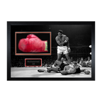 Muhammad Ali Signed Everlast Glove Iconic Frame (OA)