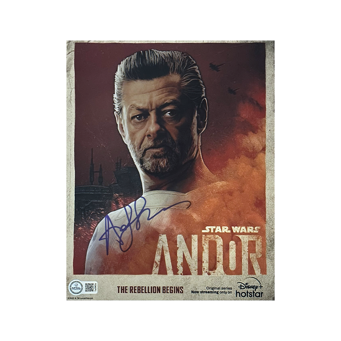 Andy Serkis Signed Andor 10x8 Photo (AFTAL Authenticated)