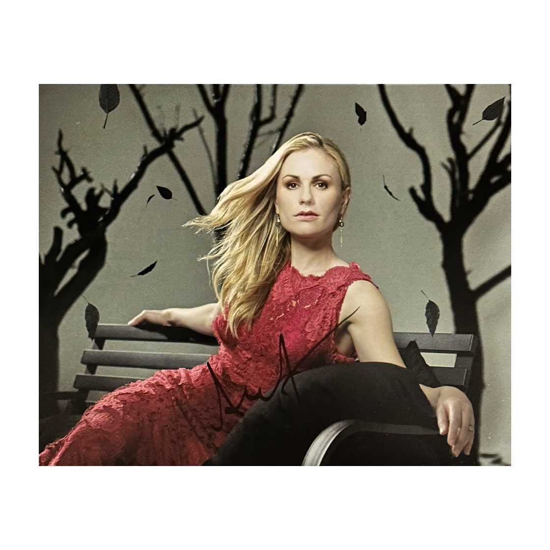 Anna Paquin Signed True Blood 10x8 Image (ACOA)