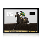 AP McCoy Signed Horse Racing Cut Iconic Frame
