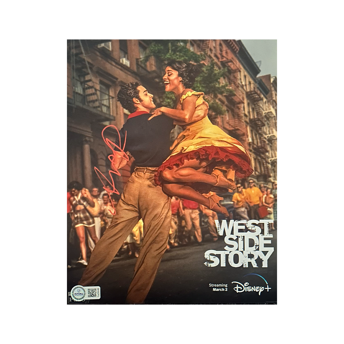 Ariana DeBose Signed West Side Story 10x8 Image 1 (AFTAL Authenticated)