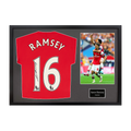 Aaron Ramsey Signed Arsenal Shirt Classic Frame (ACG Cert)
