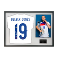 Aggie Beever-Jones Signed England Shirt Classic Frame (ACG Cert)