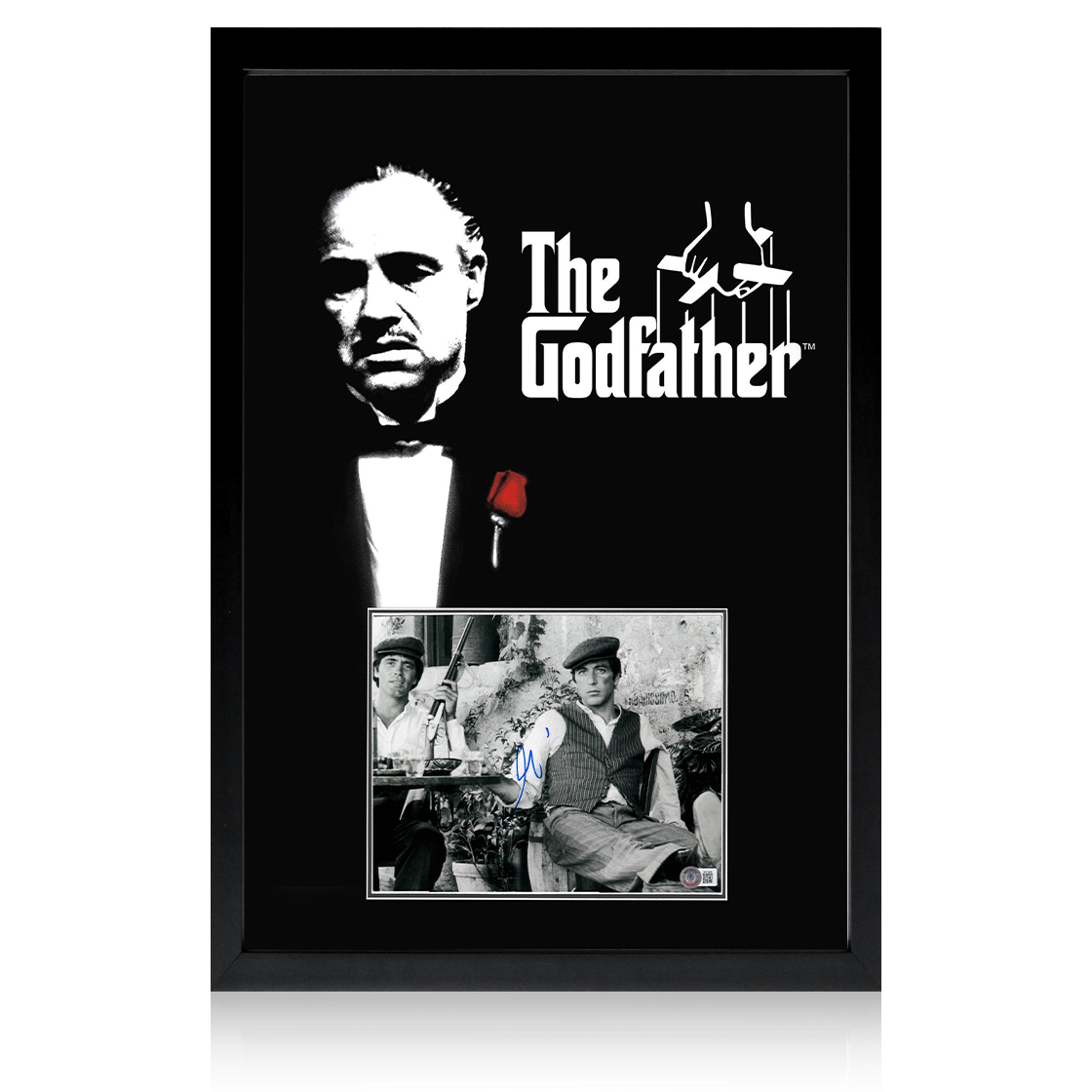 Al Pacino Signed The Godfather Image Iconic Frame (AFTAL Authentication)