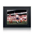 Alan Gilzean Signed Tottenham Hotspur 16x12 Image Compact Frame