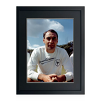 Alan Gilzean Signed Tottenham Hotspur 16x12 Image Deluxe Mount Frame