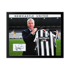 Alan Pardew Signed Newcastle United Cut Deluxe Mount Frame