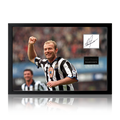 Alan Shearer Signed Newcastle United Cut Iconic Frame