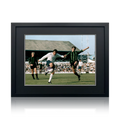 Alan Mullery Signed Tottenham Hotspur Image 4 Deluxe Mount Frame