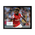 Alex Song Signed Arsenal Cut Deluxe Mount Frame