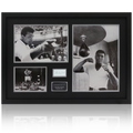 Muhammad Ali Signed Cut Iconic Frame (PSA)