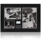 Muhammad Ali Signed Cut Iconic Frame (PSA)