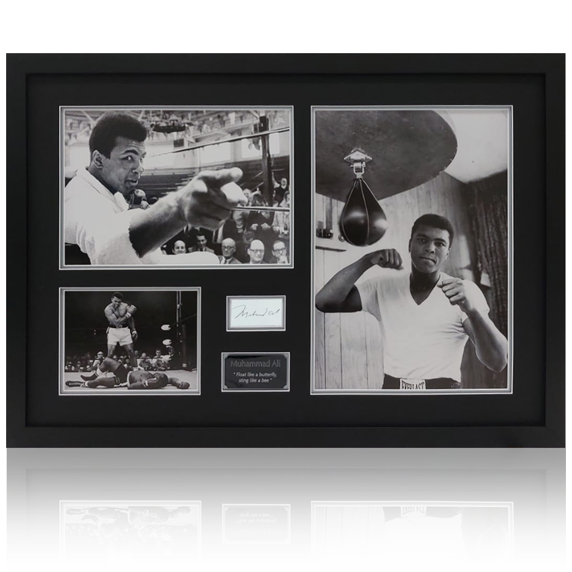 Muhammad Ali Signed Cut Iconic Frame (PSA)