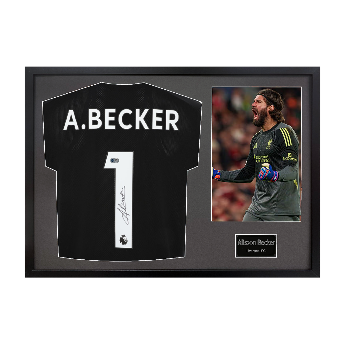 Alisson Becker Signed Liverpool Shirt Classic Frame (ACG Cert) – The ...