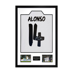Xabi Alonso Signed Real Madrid Shirt Premium Frame