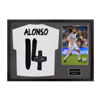 Xabi Alonso Signed Real Madrid Shirt Classic Frame