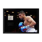 Amir Khan Signed Cut Iconic Frame (ACG Cert)
