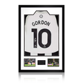 Anthony Gordon Signed Newcastle United Shirt Premium Frame (ACG Cert)