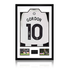 Anthony Gordon Signed Newcastle United Shirt Premium Frame (ACG Cert)