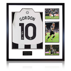 Anthony Gordon Signed Newcastle United Shirt Elite Frame (ACG Cert)