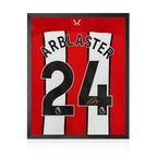 Ollie Arblaster Signed Sheffield United 23/24 Shirt Compact Display