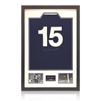 Archie Gemmill Signed Scotland Shirt Premium Frame