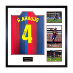 Ronald Araújo Signed Barcelona Shirt Elite Frame