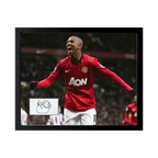 Ashley Young Signed Manchester United Cut Deluxe Mount Frame