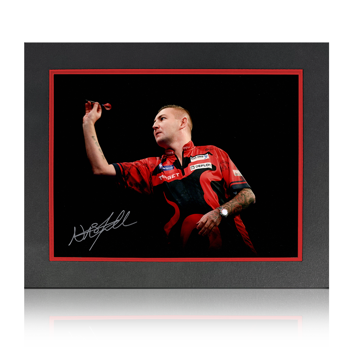 Nathan Aspinall Signed Image Deluxe Mount