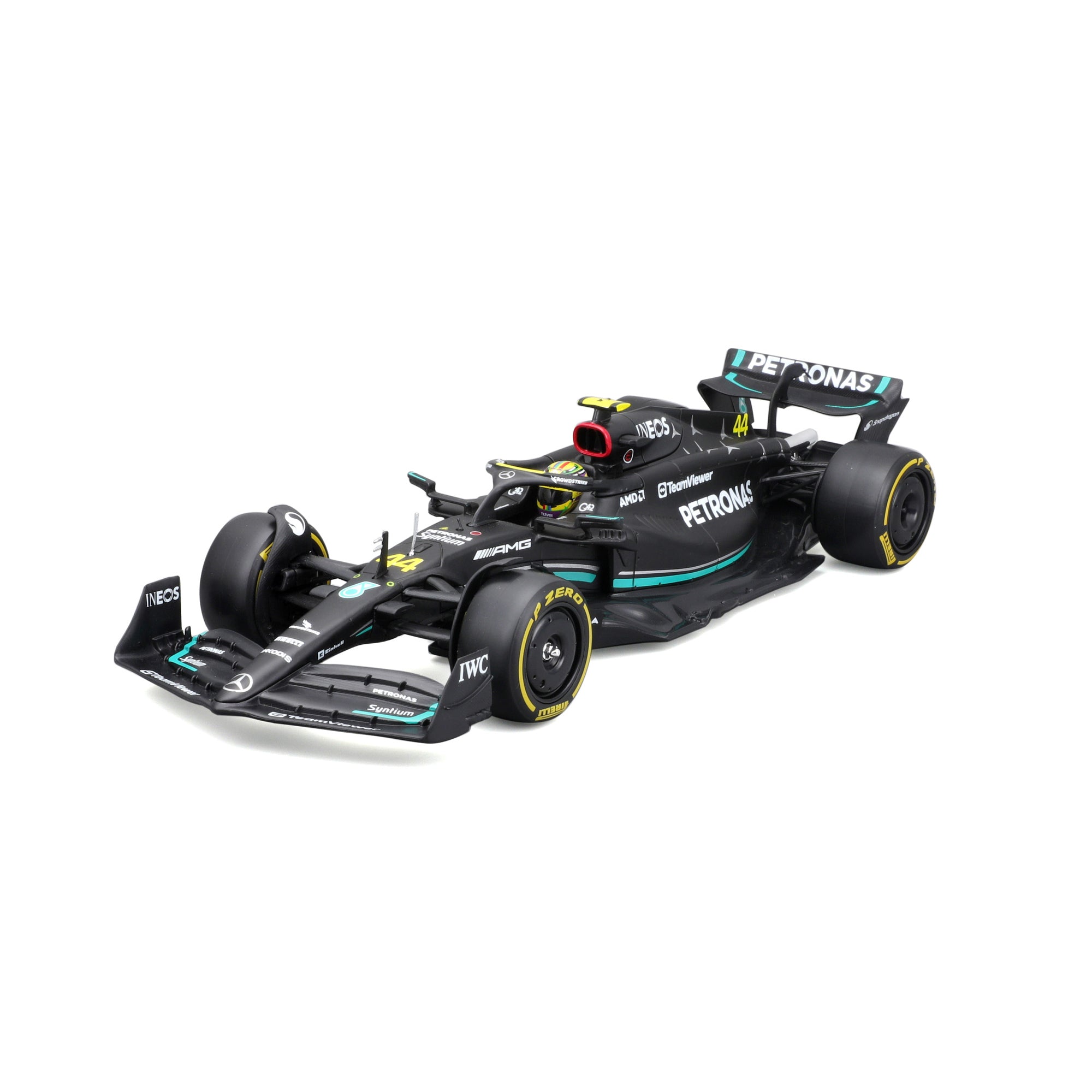 1:24 F1 MB W14 2023 With Helmet Lewis Hamilton
