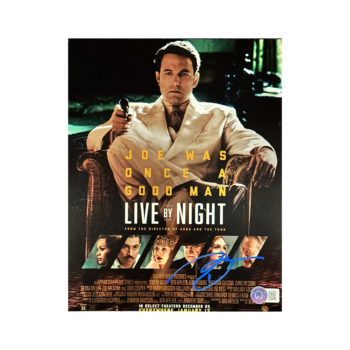 Ben Affleck Signed Live By Night 10x8 Image (Beckett)